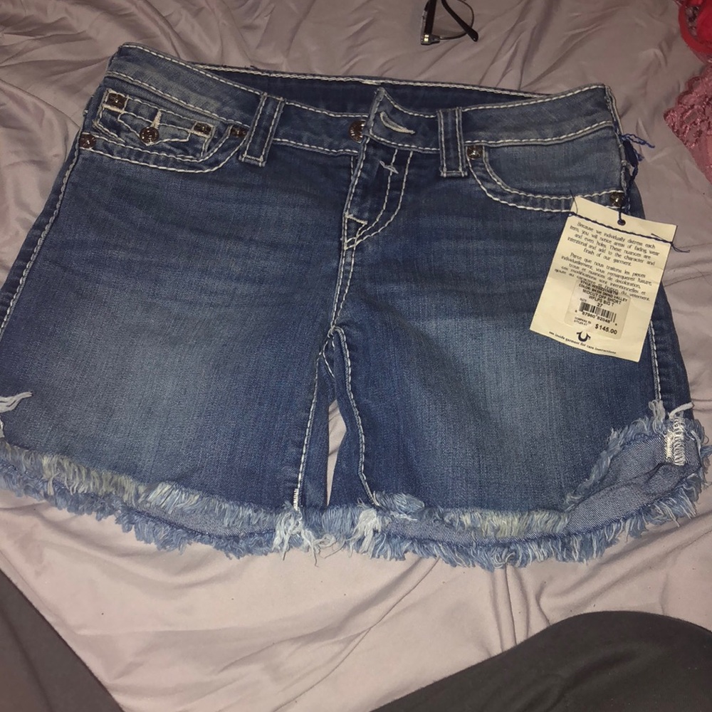 True religion shorts size 27 brand new NWT